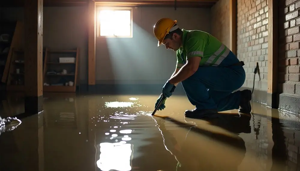 Professional water damage restoration services in Ixonia, WI